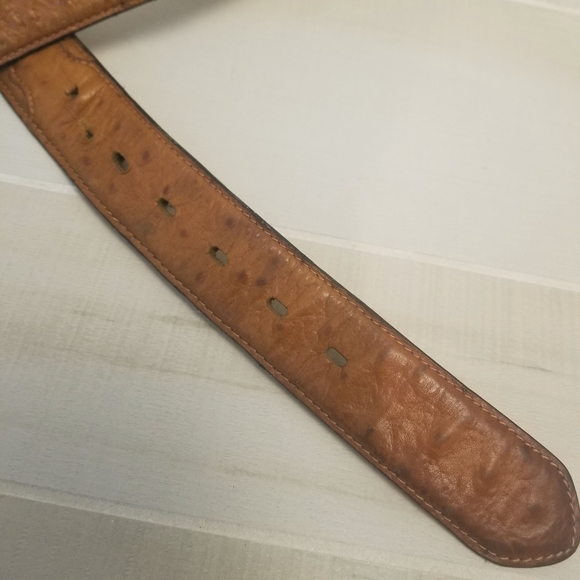 American Bald Eagle Genuine Leather Belt - Picture 6 of 7